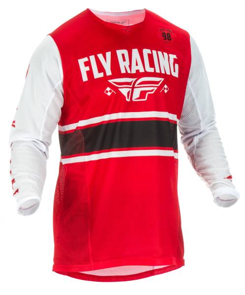 FLY RACING - KINETIC MESH ERA JERSEY RED/WHITE/BLACK 2X - Image 1