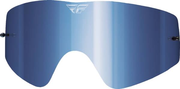 FLY RACING - 2018 LENS CHROME/BLUE ATF/ATS - Image 1