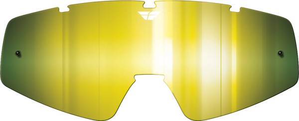 FLY RACING - 2018 LENS YOUTH GOLD MIRROR/ YELLOW ATF/ATS - Image 1