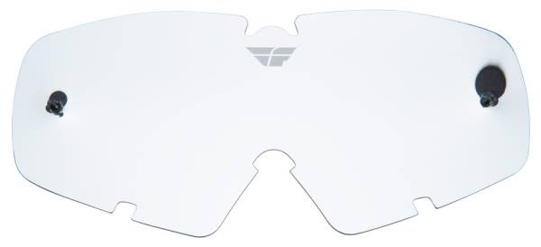 FLY RACING - 2018 LENS YOUTH CLEAR/FLASH ATF/ATS - Image 1