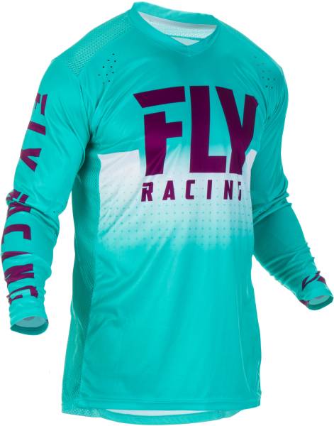 FLY RACING - LITE HYDROGEN JERSEY SEAFOAM/PORT/WHITE 2X - Image 1