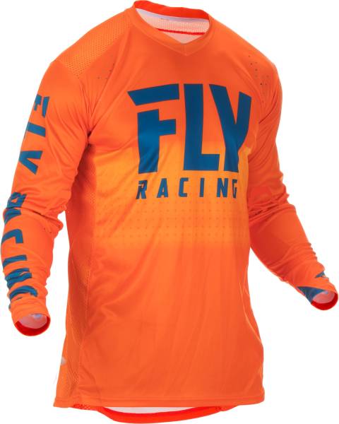 FLY RACING - LITE HYDROGEN JERSEY ORANGE/NAVY 2X - Image 1