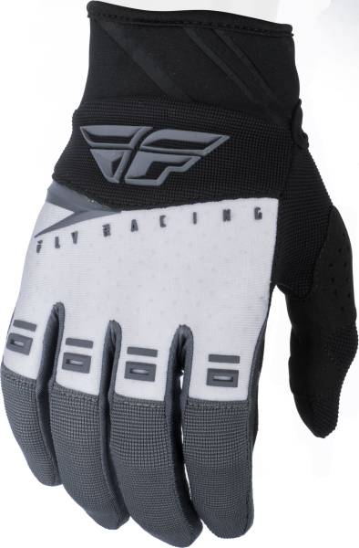 FLY RACING - F-16 GLOVES BLACK/WHITE/GREY SZ 01 - Image 1