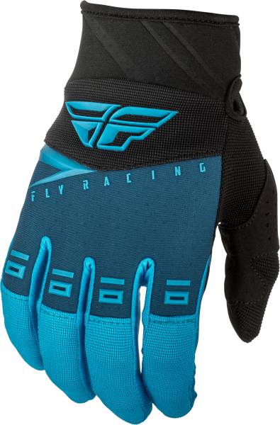 FLY RACING - F-16 GLOVES BLUE/BLACK HI-VIS SZ 01 - Image 1