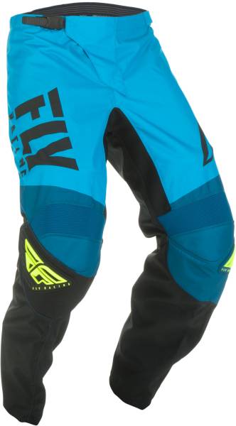 FLY RACING - F-16 PANTS BLUE/BLACK/HI-VIS SZ 18 - Image 1