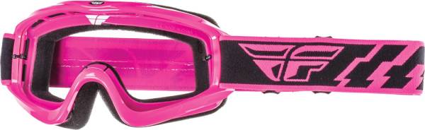 FLY RACING - FOCUS GOGGLE PINK W/CLEAR LENS - Image 1