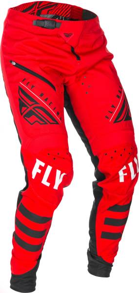 FLY RACING - KINETIC BICYCLE PANTS RED/BLACK SZ 18 - Image 1