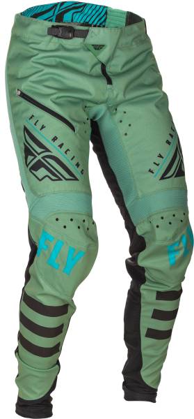 FLY RACING - KINETIC BICYCLE PANTS SAGE GREEN/BLACK SZ 18 - Image 1