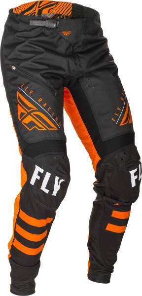 FLY RACING - KINETIC BICYCLE PANTS BLACK/ORANGE SZ 18 - Image 1