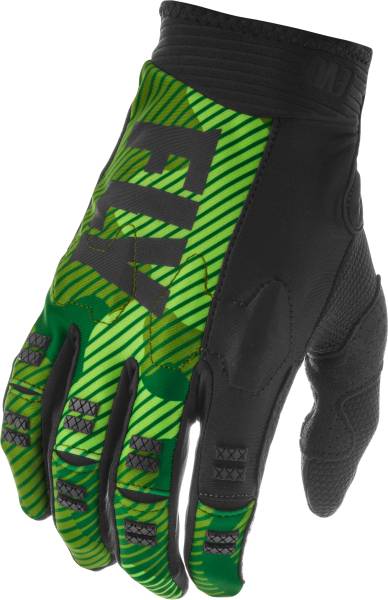 FLY RACING - EVOLUTION GLOVES GREEN/BLACK SZ 06 - Image 1