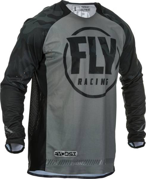 FLY RACING - EVOLUTION DST JERSEY BLACK/GREY 2X - Image 1