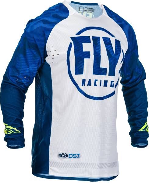 FLY RACING - EVOLUTION DST JERSEY BLUE/WHITE 2X - Image 1