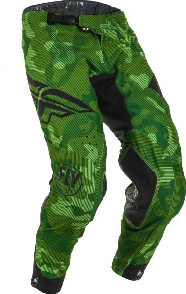 FLY RACING - EVOLUTION DST PANTS GREEN/BLACK SZ 28 - Image 1