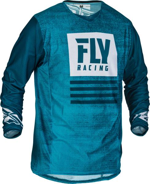 FLY RACING - KINETIC MESH NOIZ JERSEY BLUE/NAVY 2X - Image 1