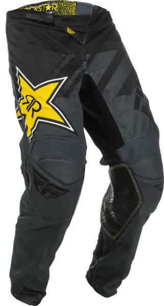 FLY RACING - KINETIC ROCKSTAR MESH PANTS GREY/BLACK SZ 28 - Image 1