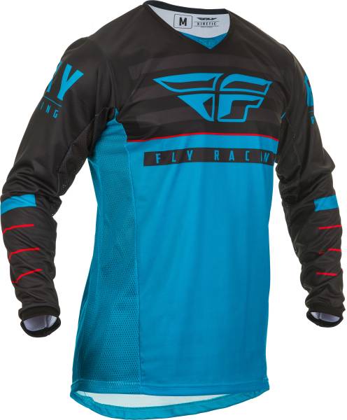 FLY RACING - KINETIC K120 JERSEY BLUE/BLACK/RED 2X - Image 1