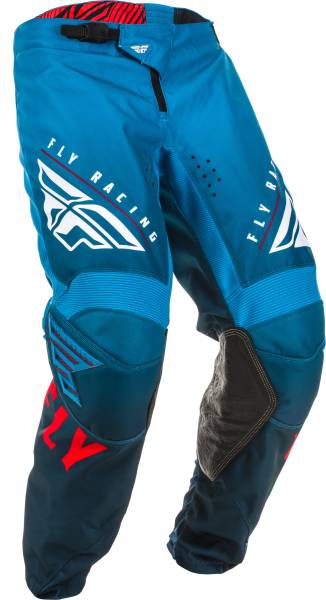 FLY RACING - KINETIC K220 PANTS BLUE/WHITE/RED SZ 18 - Image 1