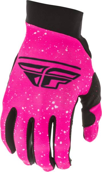 FLY RACING - WOMEN'S PRO LITE GLOVES NEON PINK/BLACK SZ 03 - Image 1