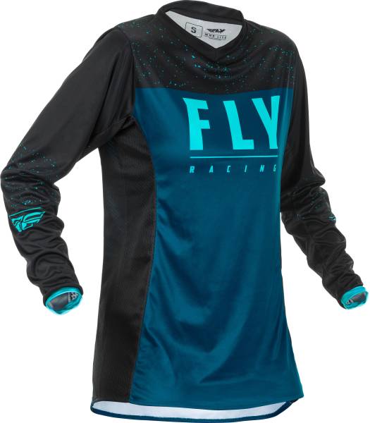 FLY RACING - WOMEN'S LITE JERSEY NAVY/BLUE/BLACK 2X - Image 1