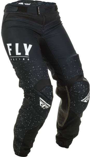 FLY RACING - WOMEN'S LITE PANTS BLACK/WHITE SZ 20 - Image 1