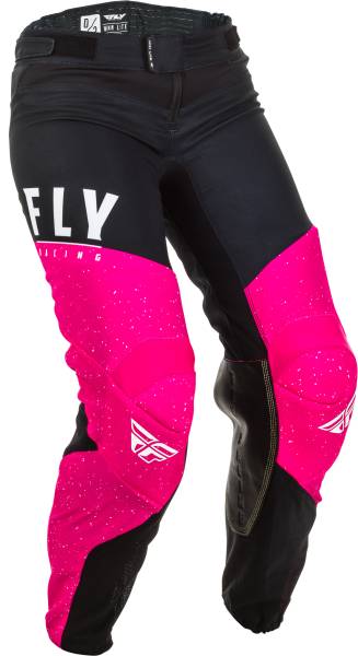 FLY RACING - WOMEN'S LITE PANTS NEON PINK/BLACK SZ 20 - Image 1