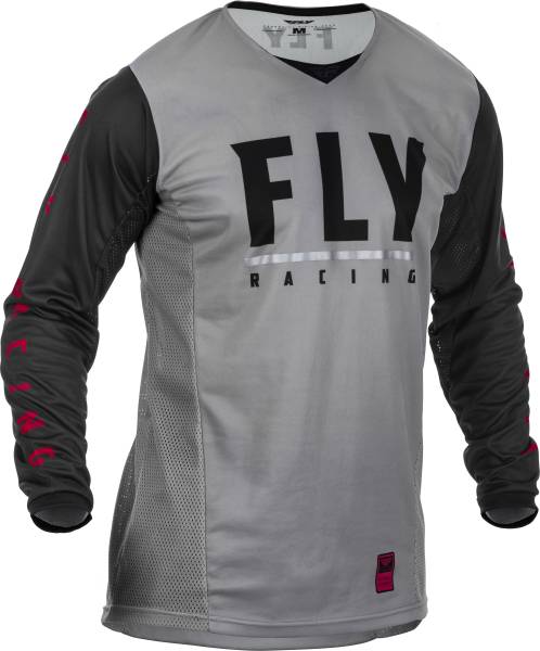 FLY RACING - PATROL JERSEY GREY/BLACK 2X - Image 1