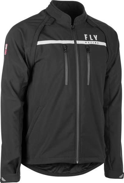 FLY RACING - PATROL JACKET BLACK 2X - Image 1