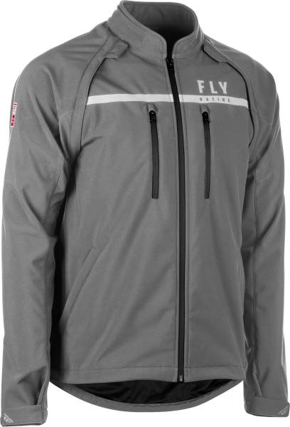 FLY RACING - PATROL JACKET GREY 2X - Image 1