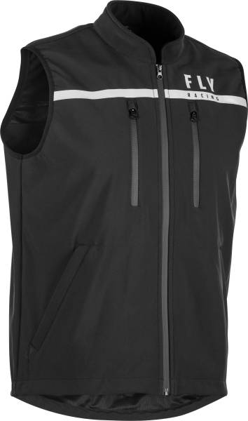 FLY RACING - PATROL VEST BLACK MD - Image 1