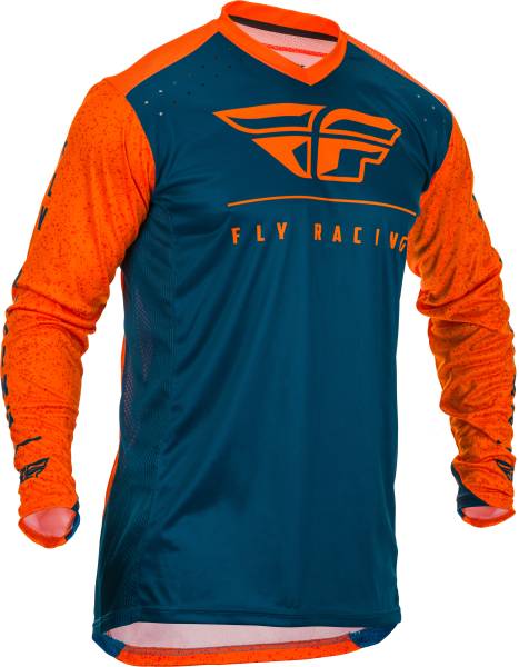 FLY RACING - LITE JERSEY ORANGE/NAVY 2X - Image 1