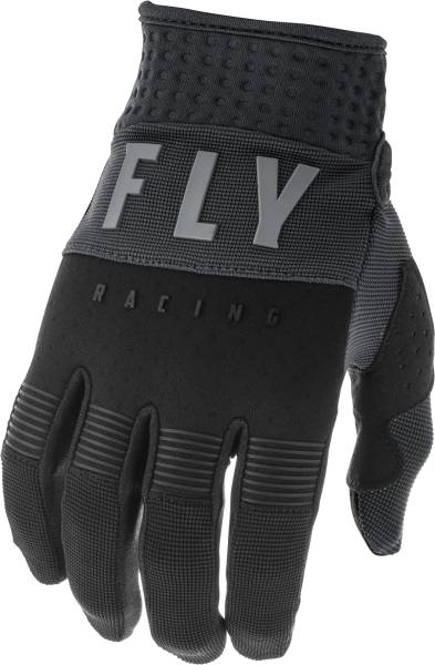 FLY RACING - F-16 GLOVES BLACK/GREY SZ 01 - Image 1