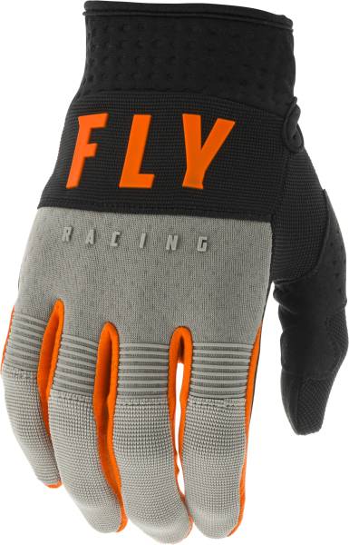 FLY RACING - F-16 GLOVES GREY/BLACK/ORANGE SZ 01 - Image 1