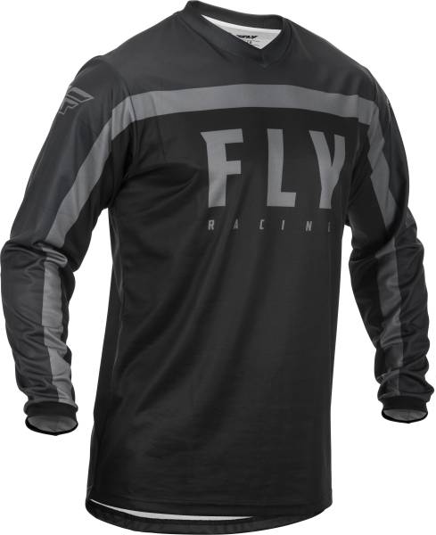 FLY RACING - F-16 JERSEY BLACK/GREY 2X - Image 1