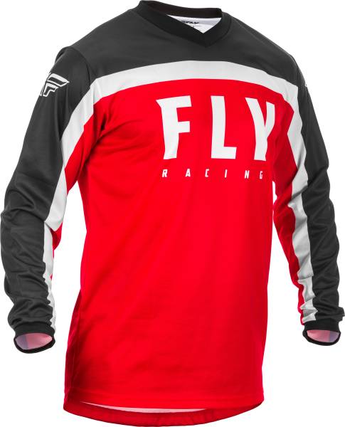 FLY RACING - F-16 JERSEY RED/BLACK/WHITE YM - Image 1