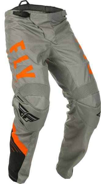 FLY RACING - F-16 PANTS GREY/BLACK/ORANGE SZ 18 - Image 1