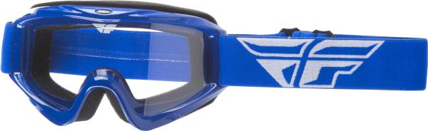 FLY RACING - 2018 FOCUS GOGGLE BLUE W/CLEAR LENS - Image 1