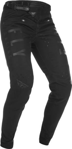 FLY RACING - YOUTH KINETIC BICYCLE PANTS BLACK SZ 18 - Image 1