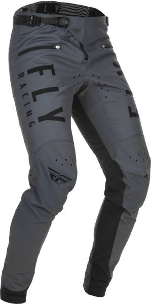 FLY RACING - YOUTH KINETIC BICYCLE PANTS GREY SZ 18 - Image 1