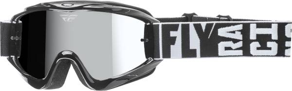 FLY RACING - 2018 ZONE TURRET GOGGLE BLACK W/CHROME LENS - Image 1