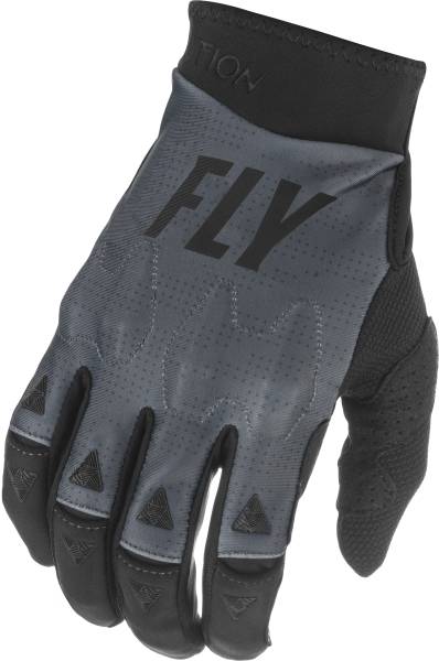 FLY RACING - YOUTH EVOLUTION DST GLOVES GREY/BLACK/STONE SZ 06 - Image 1