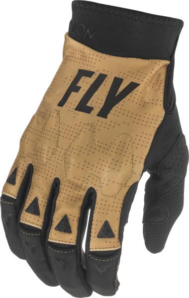 FLY RACING - YOUTH EVOLUTION DST GLOVES KHAKI/BLACK/RED SZ 06 - Image 1