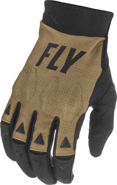 FLY RACING - EVOLUTION DST GLOVES KHAKI/BLACK/RED SZ 07 - Image 1