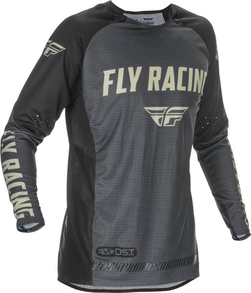 FLY RACING - EVOLUTION DST JERSEY GREY/BLACK/STONE LG - Image 1