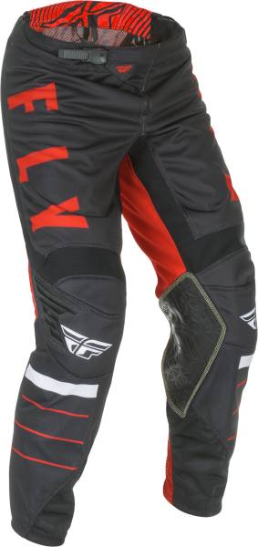 FLY RACING - YOUTH KINETIC MESH PANTS RED/BLACK SZ 22 - Image 1