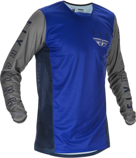 FLY RACING - KINETIC K121 JERSEY BLUE/NAVY/GREY 2X - Image 1