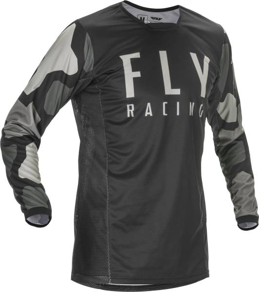 FLY RACING - KINETIC K221 JERSEY BLACK/GREY 2X - Image 1