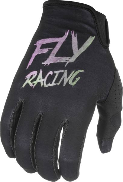 FLY RACING - YOUTH LITE S.E. GLOVES BLACK/FUSION SZ 04 - Image 1