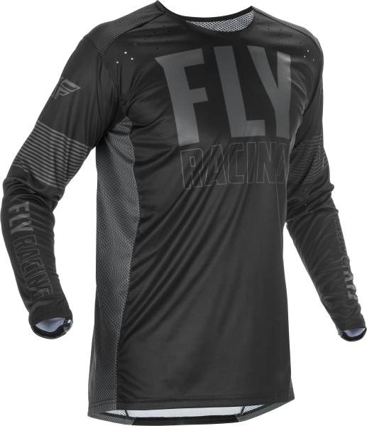 FLY RACING - LITE JERSEY BLACK/GREY 2X - Image 1