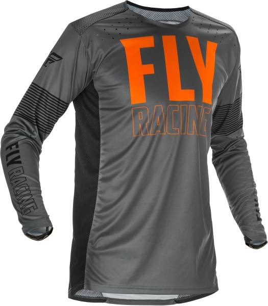 FLY RACING - LITE JERSEY GREY/ORANGE/BLACK 2X - Image 1