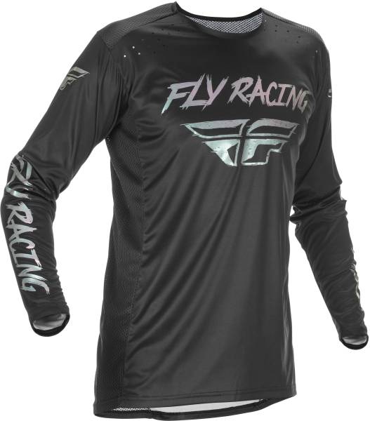 FLY RACING - LITE S.E. JERSEY BLACK/FUSION 2X - Image 1